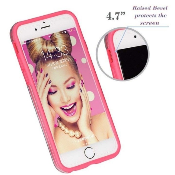 Crocodile Leather iPhone 7/6 (4.7’’)Pink - Picture 7 of 8